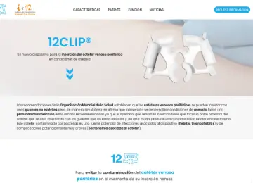 Projecte web desenvolupat amb WordPress per a 12Clip
