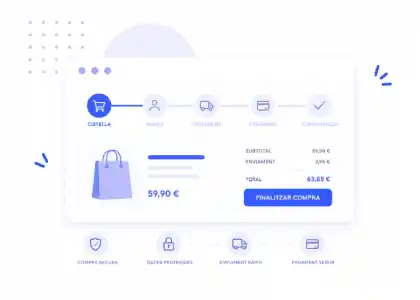 Procés de compra ecommerce clar i senzill per reduir abandonaments