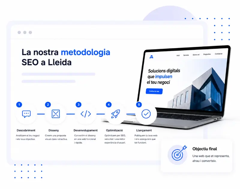 Metodologia de posicionament SEO a Lleida basada en auditoria, estructura i millora contínua