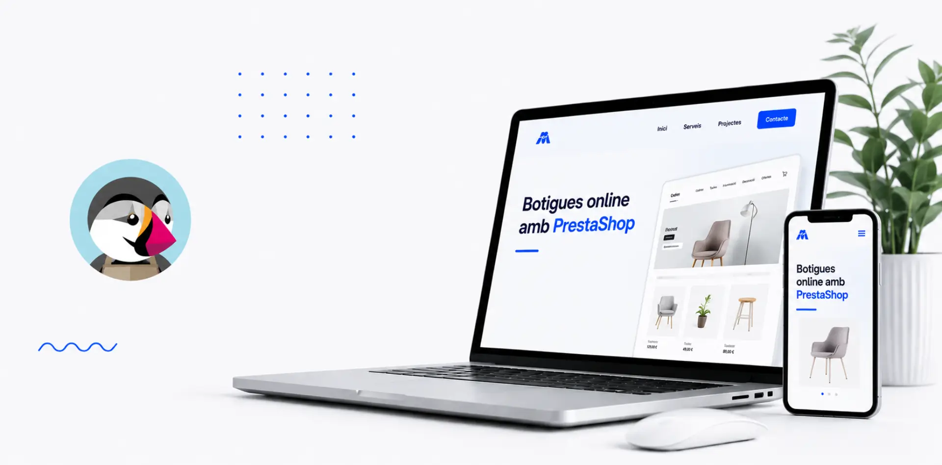 Servei PrestaShop a Lleida per ecommerce amb SEO tècnic